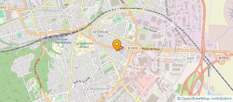 localisation de l'entreprise 884 612 698   EVREUX