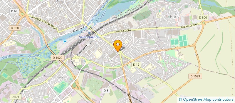 localisation de l'entreprise 884 623 737   PROISY