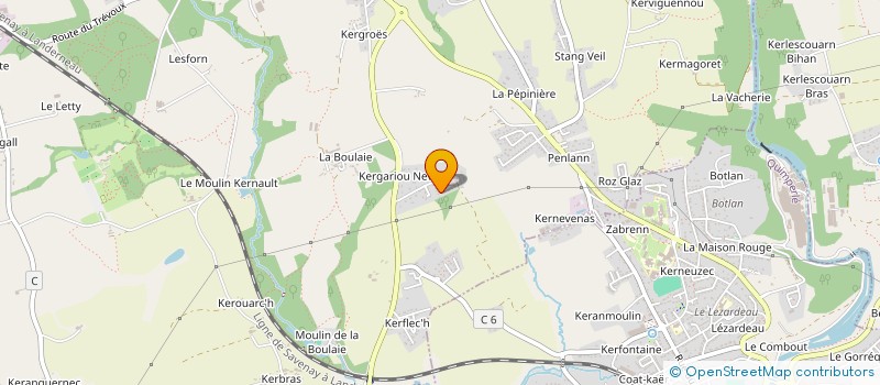 localisation de l'entreprise 884 634 957 à MELLAC