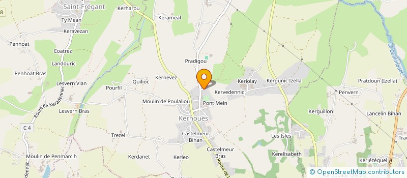 localisation de l'entreprise 884 634 981   KERNOUES