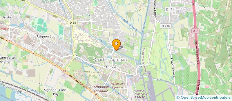 localisation de l'entreprise 884 640 822   LE PONTET