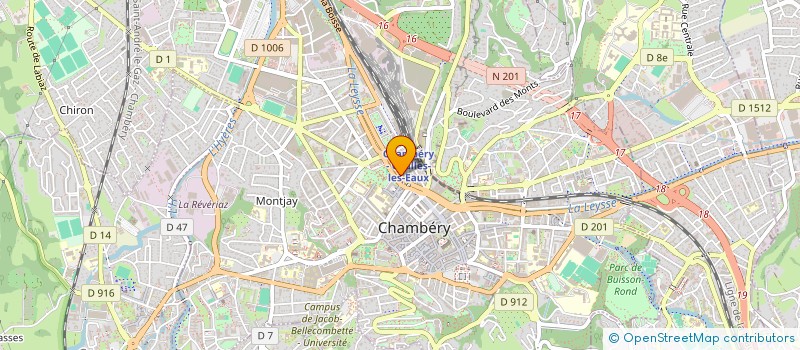 localisation de l'entreprise 884 647 587   CHAMBERY