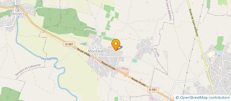 localisation de l'entreprise 884 650 623   UZES