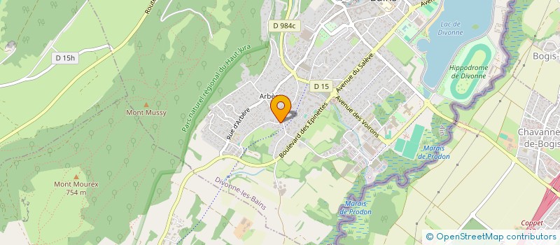 localisation de l'entreprise 884 654 302   SAINT-PIERRE-EN-FAUCIGNY