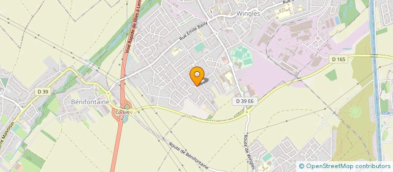 localisation de l'entreprise 884 658 675   HULLUCH