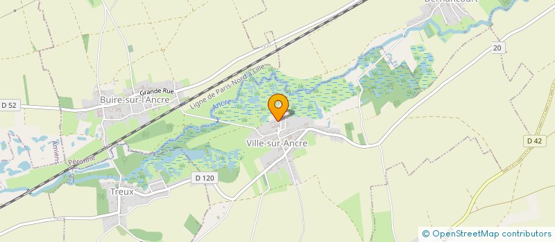 localisation de l'entreprise 884 673 120  à VILLERS-BRETONNEUX
