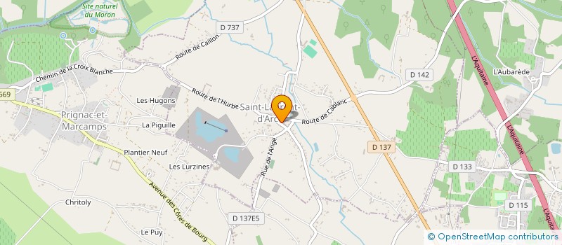 localisation de l'entreprise 884 684 432   SAINT-LAURENT-D'ARCE