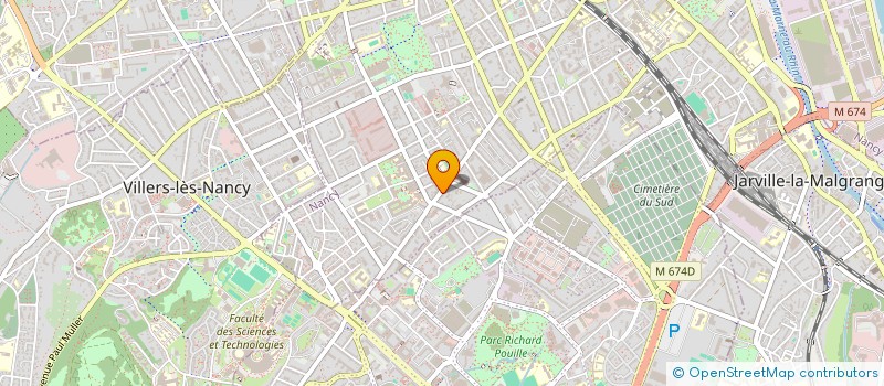 localisation de l'entreprise 884 691 742   NANCY