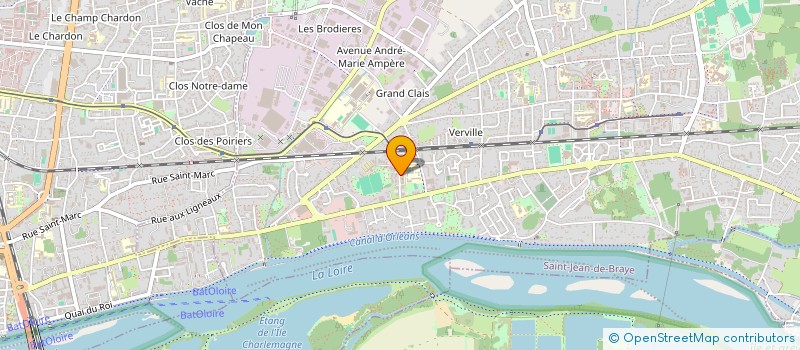 localisation de l'entreprise 884 695 990  à SAINT-JEAN-DE-BRAYE