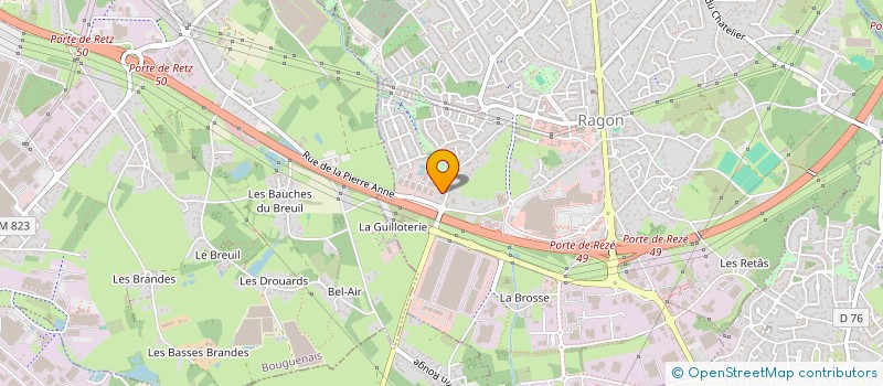 localisation de l'entreprise 884 701 111 à SAINT-FULGENT