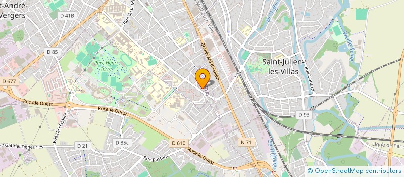 localisation de l'entreprise 884 708 306   TROYES