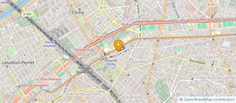 localisation de l'entreprise 884 713 769 à SAINT-OUEN-SUR-SEINE