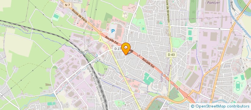 localisation de l'entreprise 884 714 916   MABLY