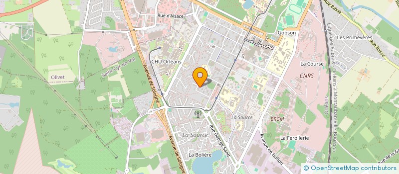 localisation de l'entreprise 884 715 640   ORLEANS
