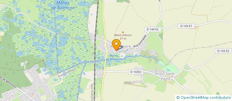 localisation de l'entreprise 884 716 317   AIRON-NOTRE-DAME