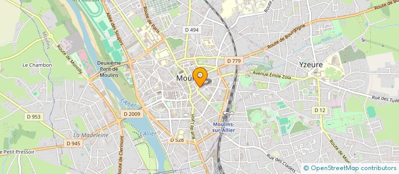 localisation de l'entreprise 884 717 539 à VICHY