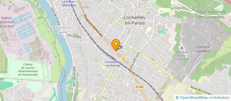 localisation de l'entreprise 884 720 368  à CORMEILLES-EN-PARISIS