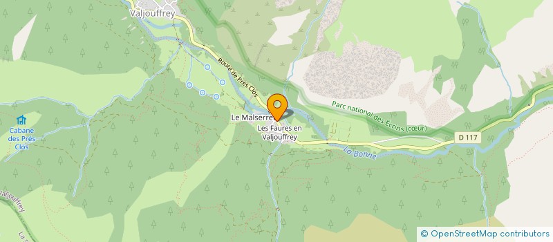 localisation de l'entreprise 884 722 091   VALJOUFFREY