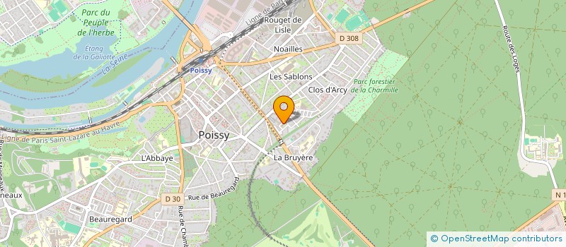 localisation de l'entreprise 884 722 513   CARRIERES-SOUS-POISSY