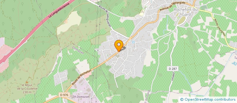 localisation de l'entreprise 884 728 460   ROCHEFORT-DU-GARD