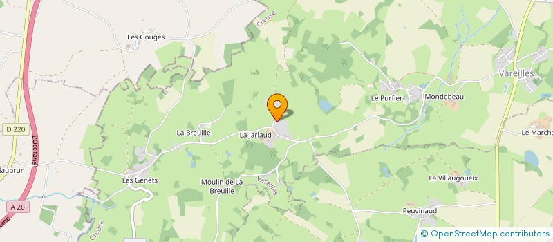 localisation de l'entreprise 884 735 879   VAREILLES