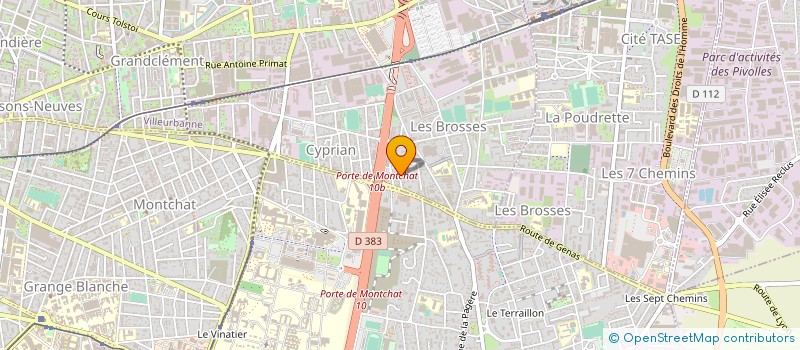 localisation de l'entreprise 884 770 611   SAINT-PRIEST