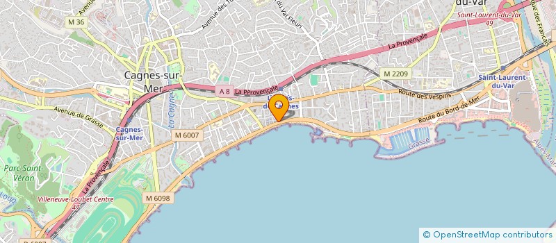 localisation de l'entreprise 884 778 887 à CAGNES-SUR-MER