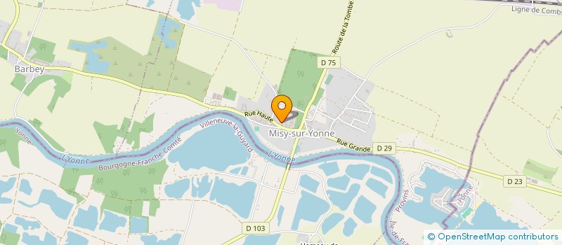 localisation de l'entreprise 884 781 238   MISY-SUR-YONNE