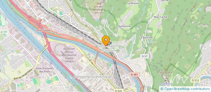 localisation de l'entreprise 884 788 191   SAINT-MARTIN-LE-VINOUX