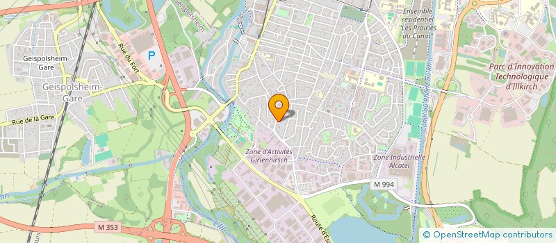 localisation de l'entreprise 884 788 373   STRASBOURG