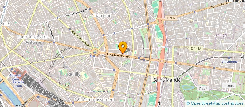 localisation de l'entreprise 884 803 990 à BAGNEUX