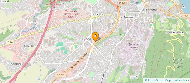 localisation de l'entreprise 884 806 522  à ANNECY