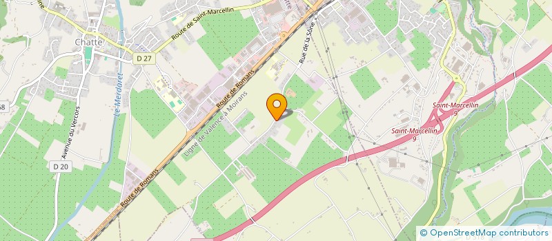 localisation de l'entreprise 884 808 650   SAINT-MARCELLIN