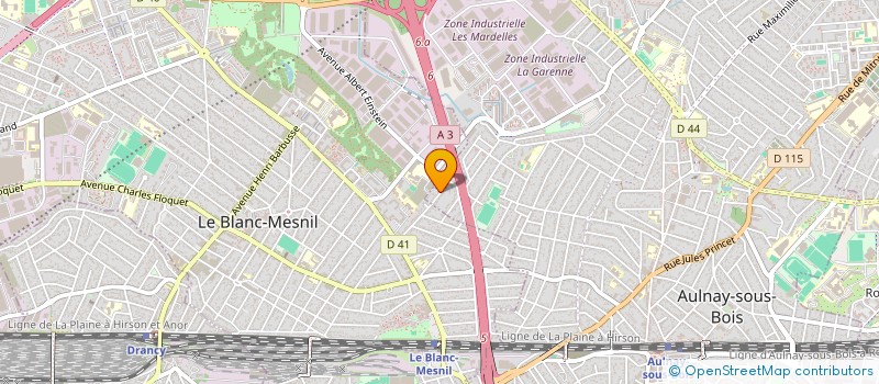 localisation de l'entreprise 884 810 664   AULNAY-SOUS-BOIS