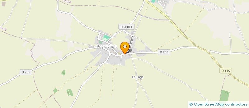 localisation de l'entreprise 884 813 825   VOUHE