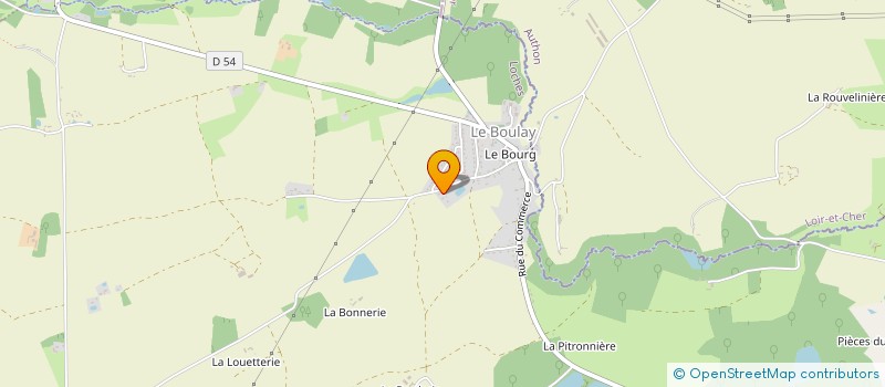 localisation de l'entreprise 884 836 297   LE BOULAY