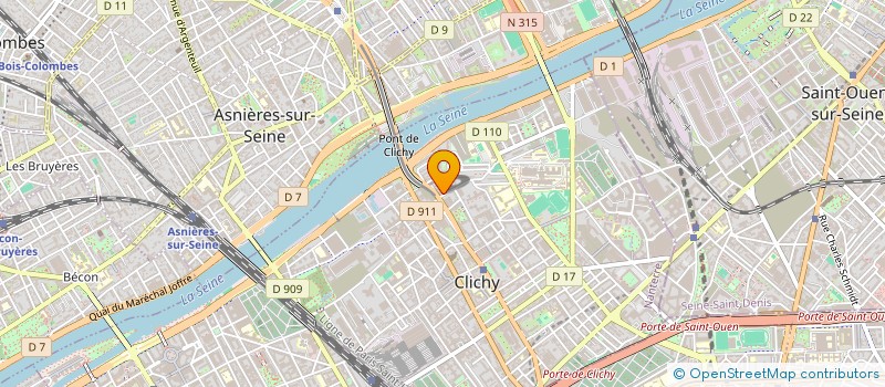 localisation de l'entreprise 884 849 266 à CLICHY
