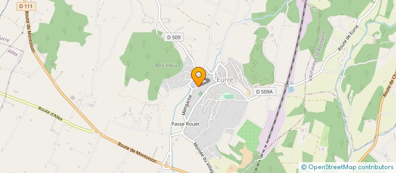 localisation de l'entreprise 884 850 173   SAINT-MARTIN-D'URIAGE