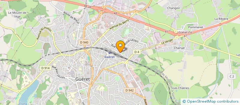 localisation de l'entreprise 884 856 469   GUERET