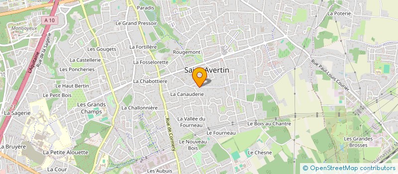 localisation de l'entreprise 884 863 606 à SAINT-AVERTIN