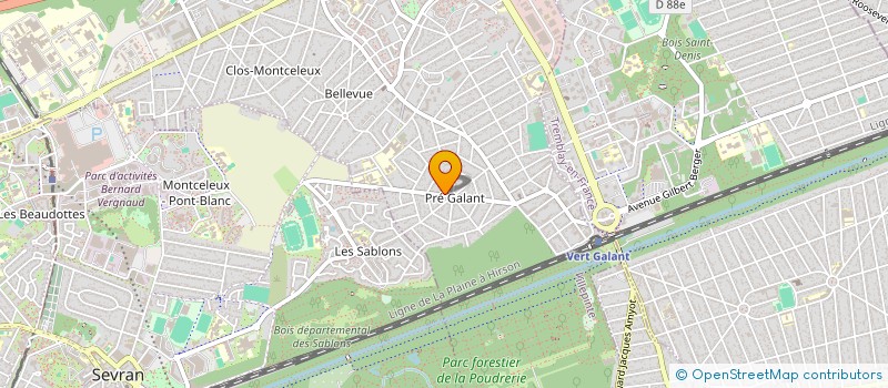 localisation de l'entreprise 884 886 219   VILLEPINTE