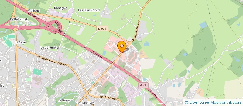 localisation de l'entreprise 884 886 474   VIERZON