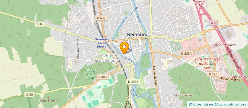 localisation de l'entreprise 884 899 378   NEMOURS