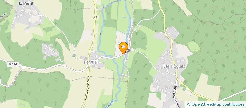 localisation de l'entreprise 884 911 843 à PERRUEL