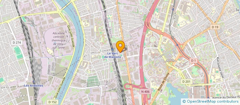 localisation de l'entreprise 884 935 222   MAISONS-ALFORT