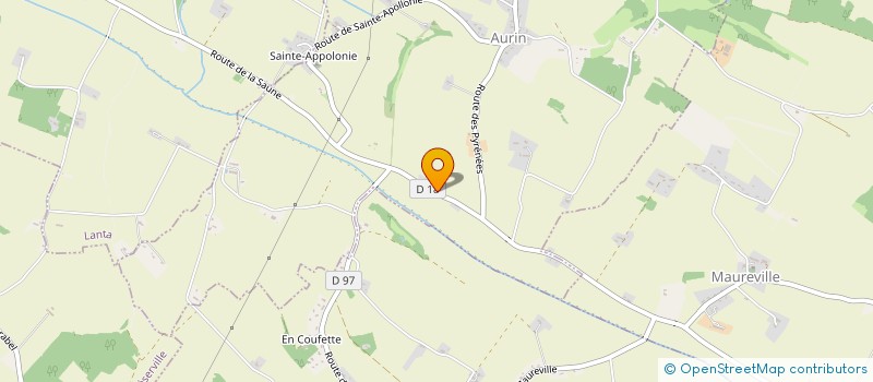 localisation de l'entreprise 884 944 257   AURIN