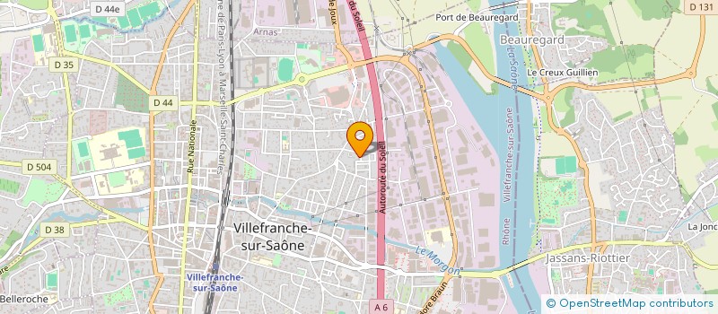 localisation de l'entreprise 884 950 494 à PORTE-DES-PIERRES-DOREES
