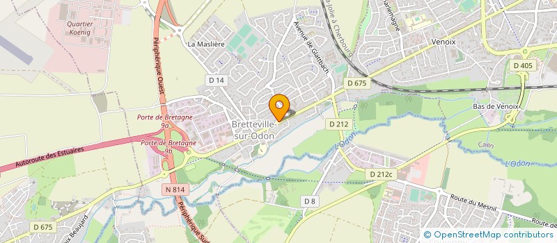 localisation de l'entreprise 884 953 902 à CAEN