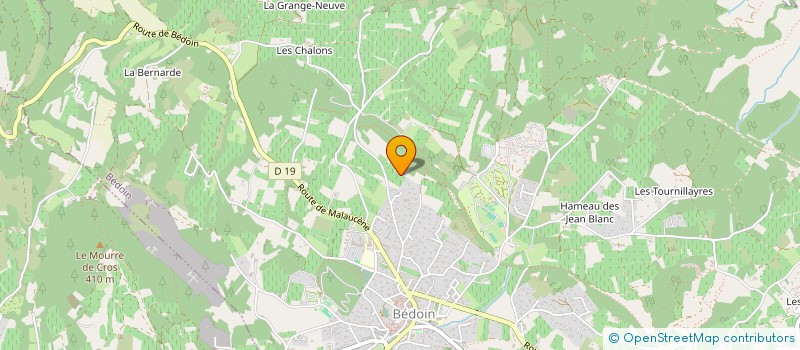 localisation de l'entreprise 884 956 210   BEDOIN