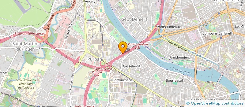 localisation de l'entreprise 884 962 044   BLAGNAC